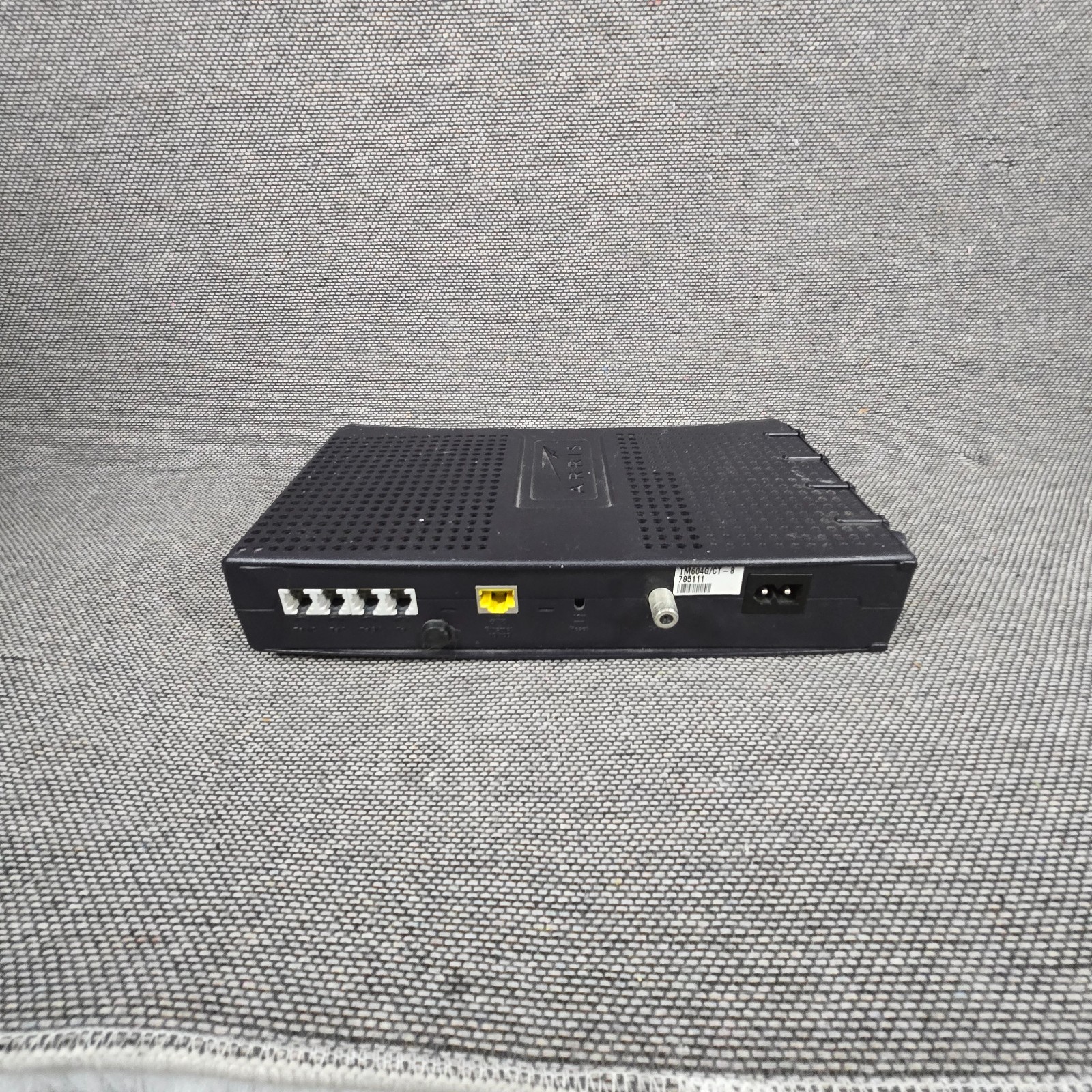 ARRIS CABLE MODEM ROUTER & POWER CABLE TM604G/CT COMCAST US-HM-OFF3