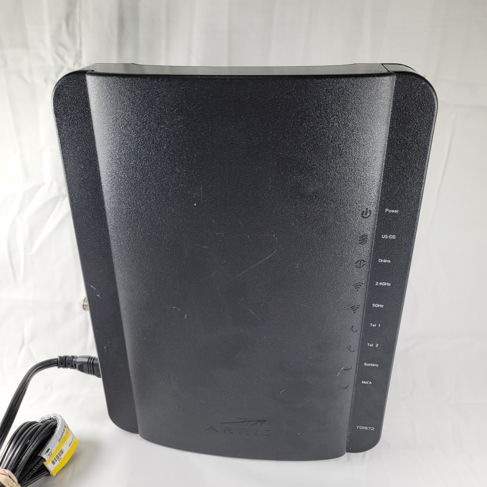 Arris TG1672G Touchstone Telephony Gateway Docsis 3.0 TG02DHQ1672 -KB0375