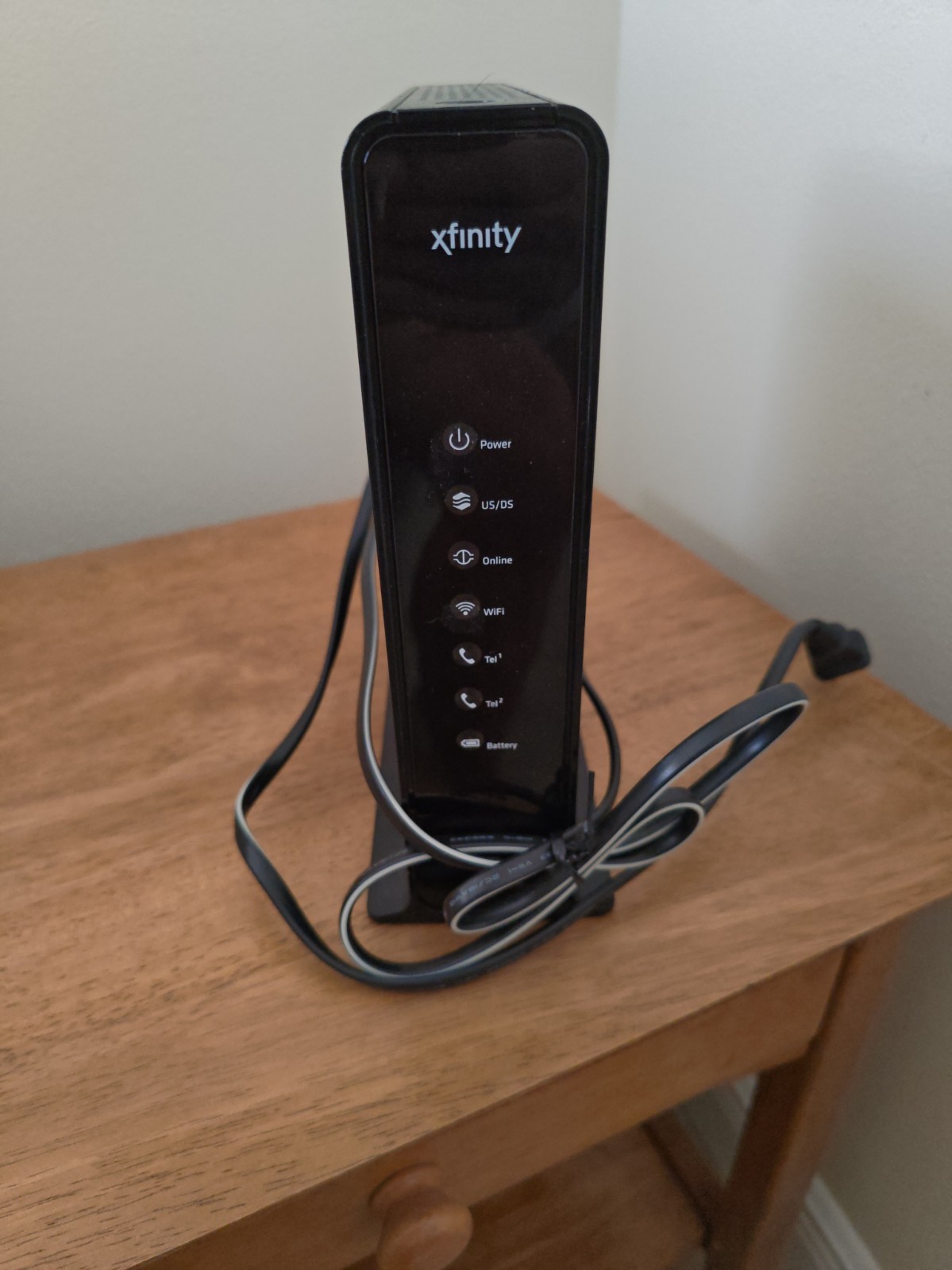 Xfinity Cable Modem Wifi Router Arris TG862G/CT With Power Cord USED