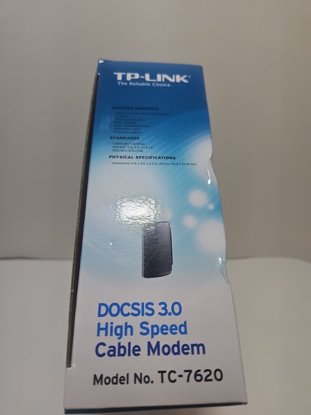 TP-LINK TC-7620 680Mbps Cable Modem No Power Cord