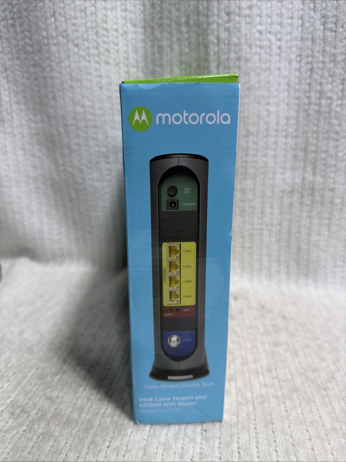 Motorola MG7700 AC1900 Dual-Band DOCSIS 3.0 Cable Modem Router