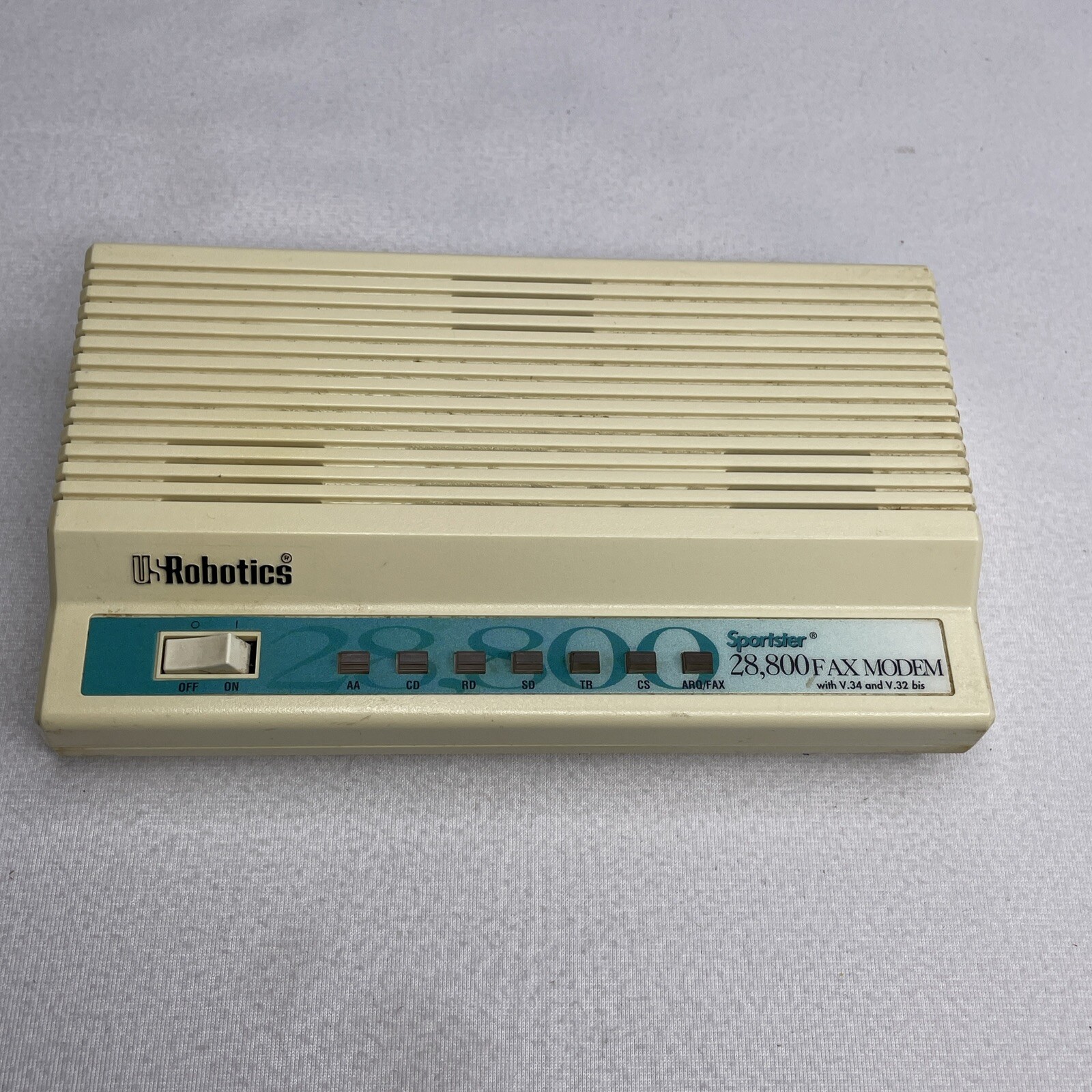 Modem Fax US Robotics Sportster 28,000 1995 UNTESTED