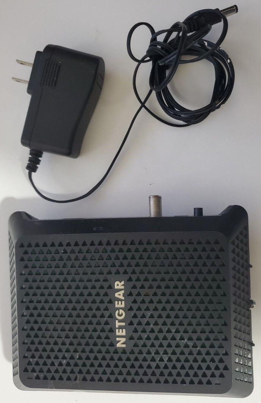 NETGEAR CM700 High Speed Cable Modem, DOCSIS 3.0 Power Cord & Cat5E included