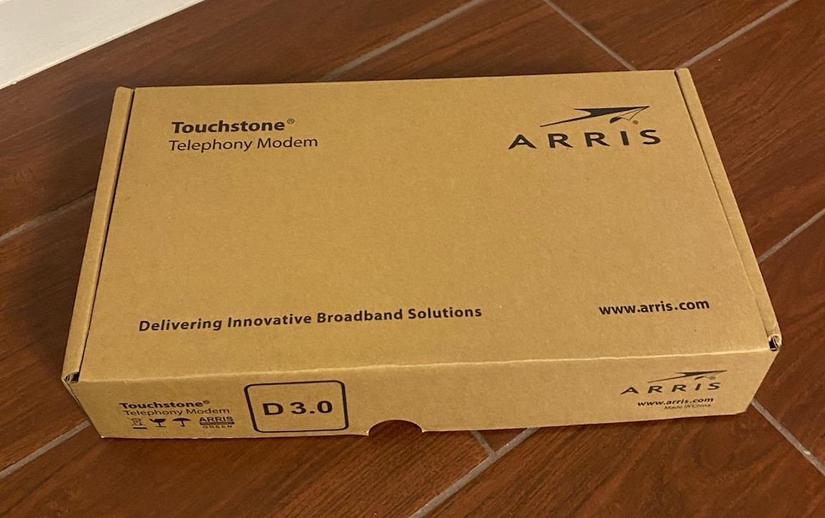 Arris Touchstone Telephony Modem TM804G/TW-12 D3.0