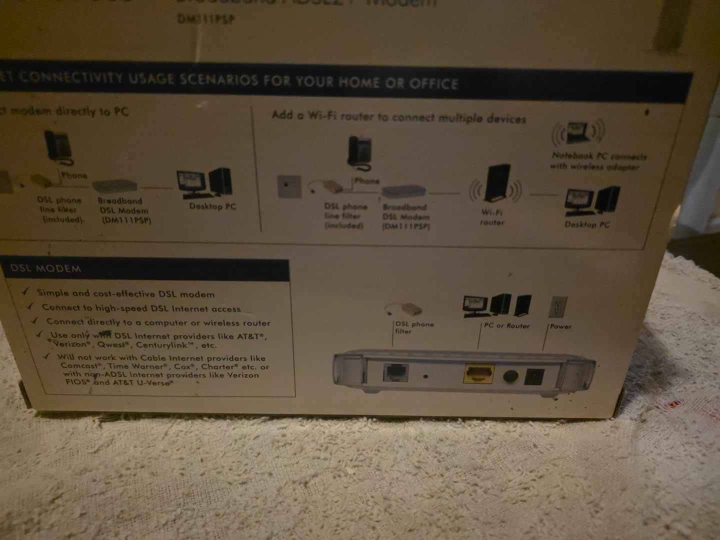 Netgear Broadband Modem ADSL 2