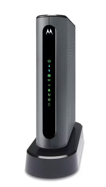 Motorola MT7711 24X8 Cable Modem and AC1900 Dual Band Wi-Fi Gigabit Router 2…