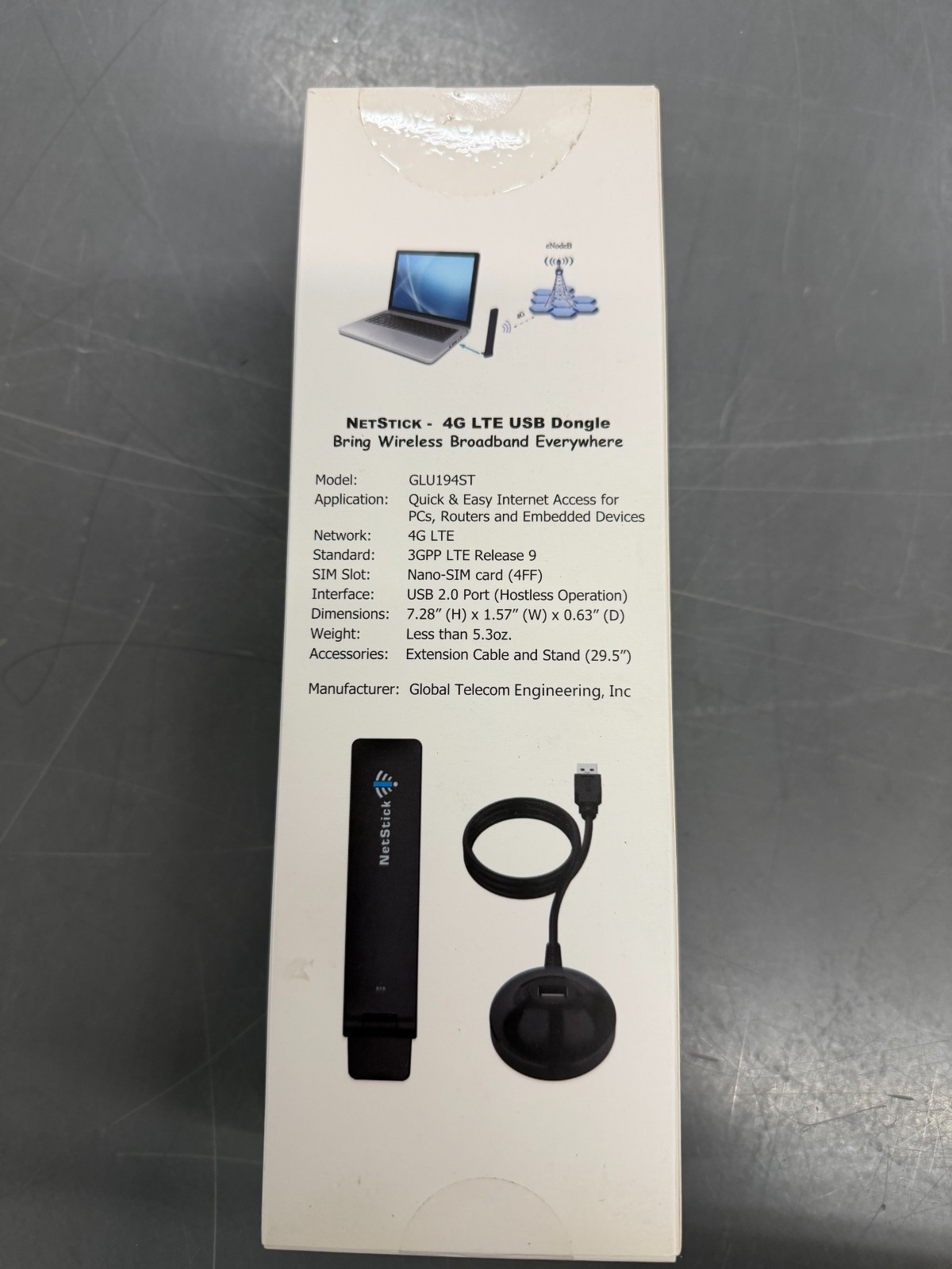 2 Pack New Global Telecom 4G USB Modem GLU194ST NetStick