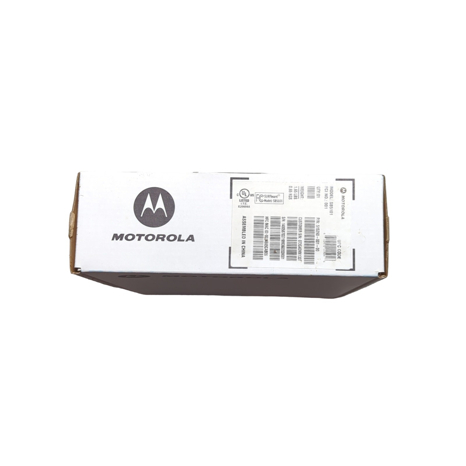 New Motorola SURFboard SB5101 DOCSIS 2.0 Cable Modem