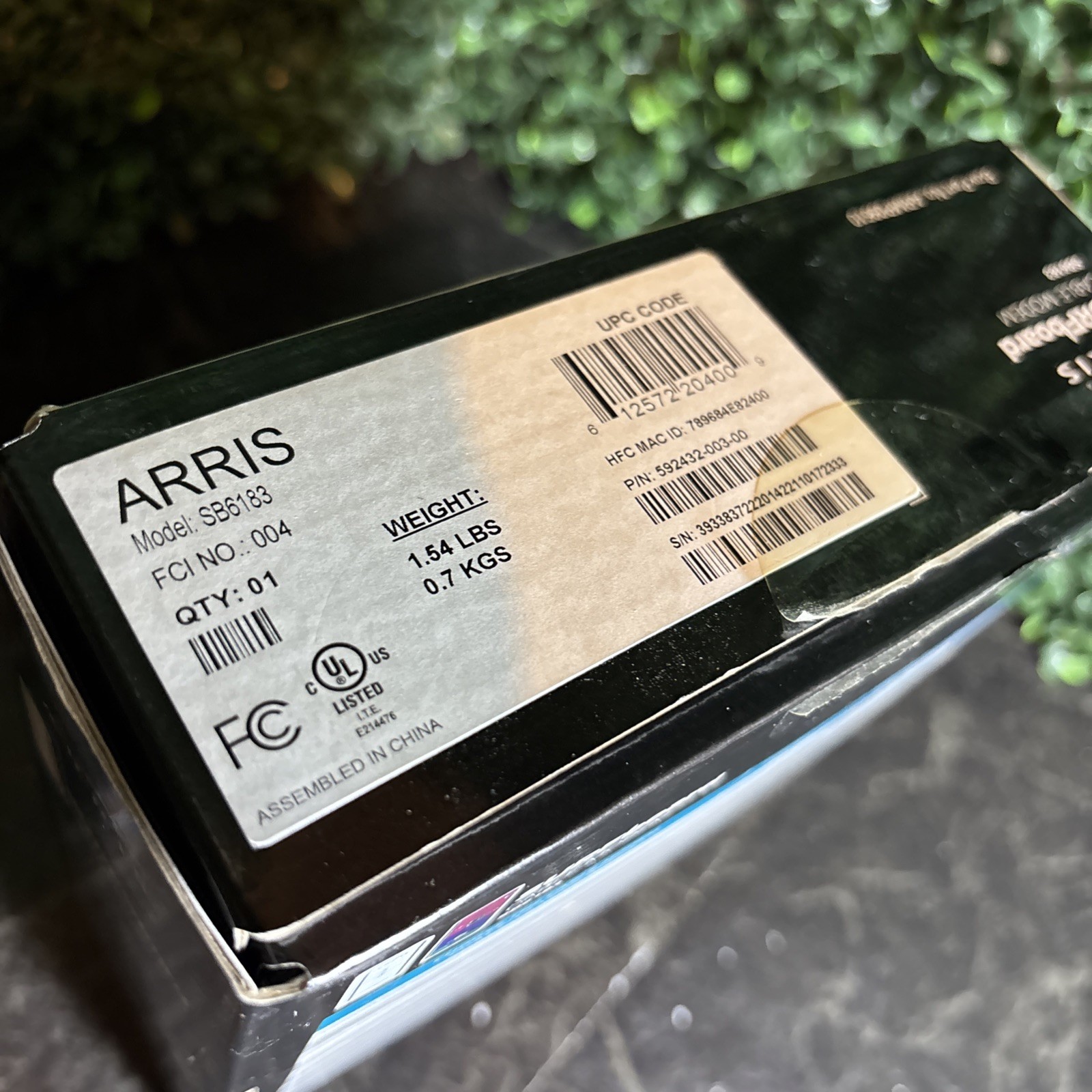 Arris SURFboard SB6183 DOCSIS 3.0 Cable Modem White New Open Box !!