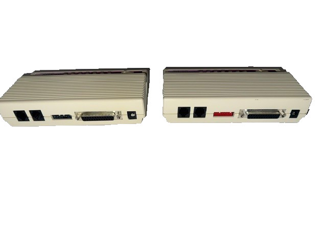 TESTED 2X US Robotics Sportster 14400 Fax Modems External Vintage CCITTV32 v.42