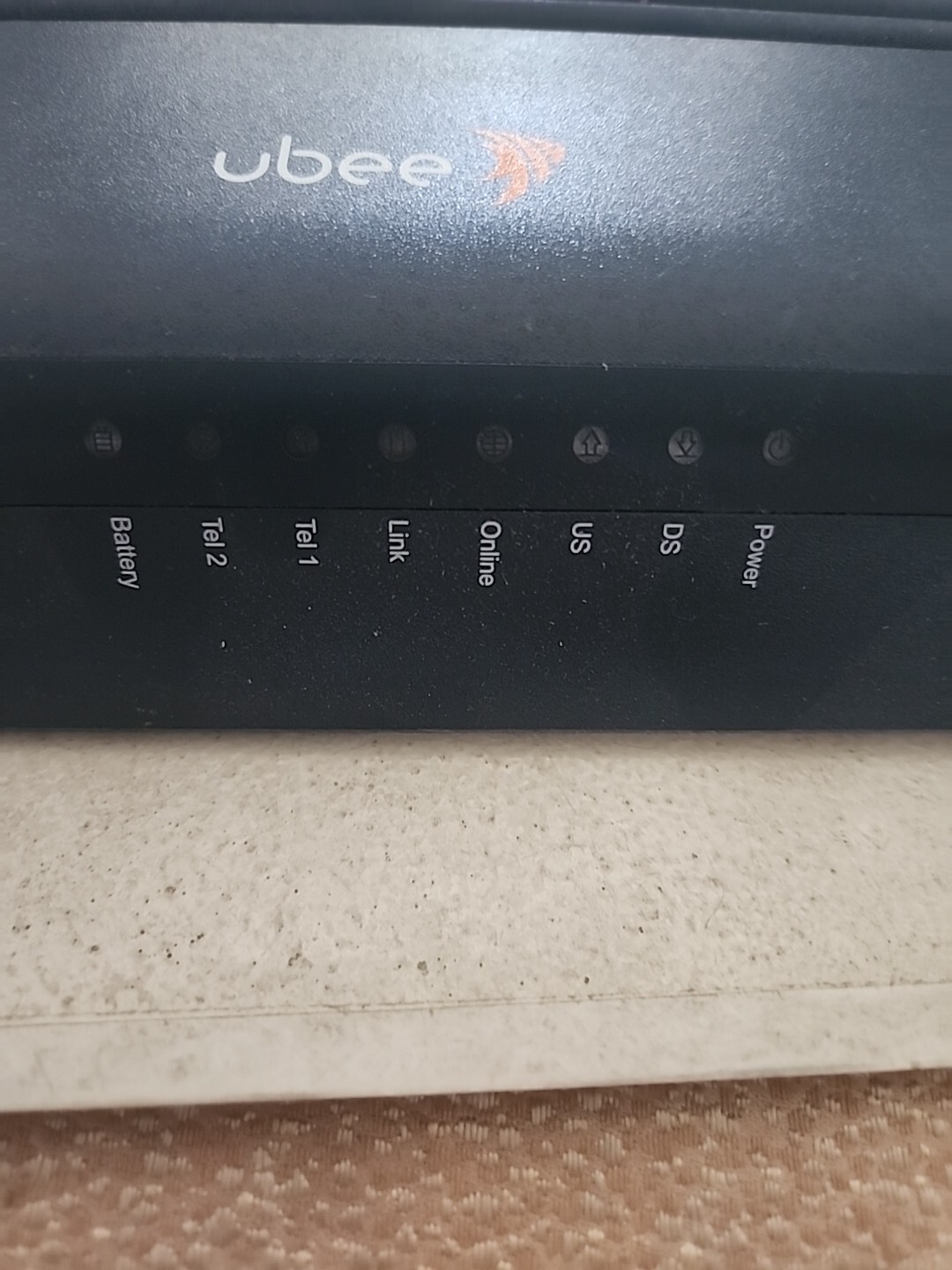 Ubee DVM3203B Voice Cable Modem Docsis 3.0 eMTA