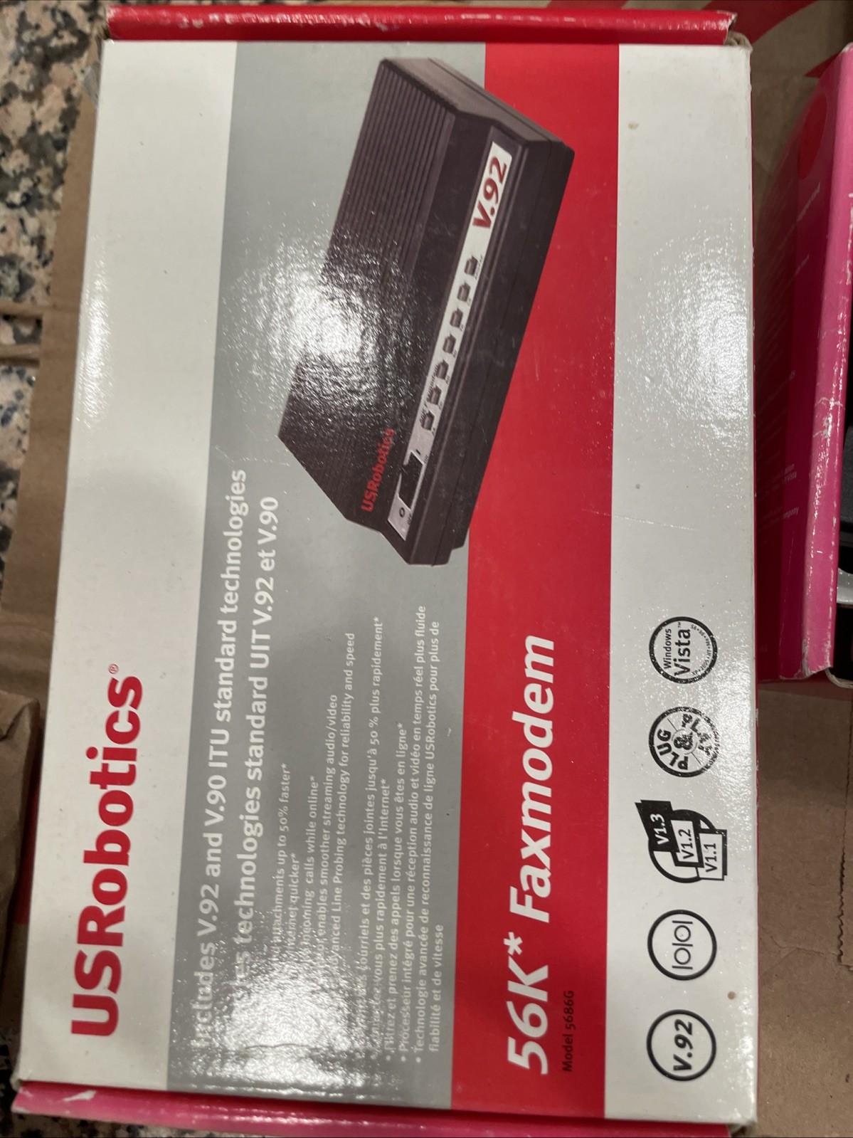 USRobotics 56K Faxmodem 5686G USR5686G 56 Kbps Modem