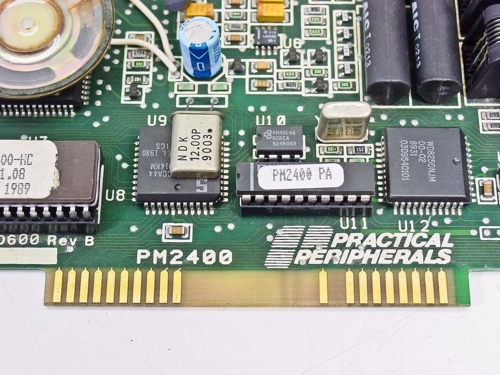 Practical Peripherals PM2400 8-Bit Internal ISA Modem Card A1010600 Rev B