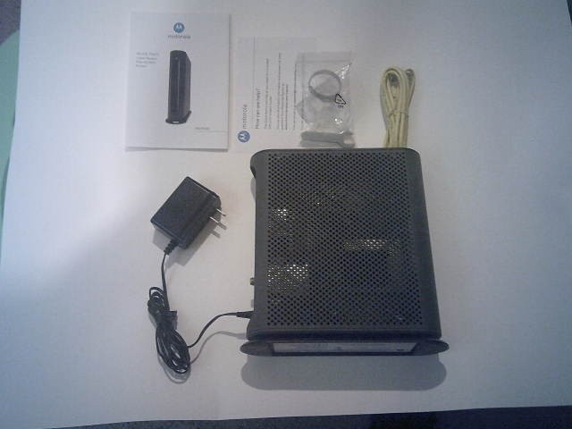 Motorola MG7540 16×4 Cable Modem Pre-owned Tested