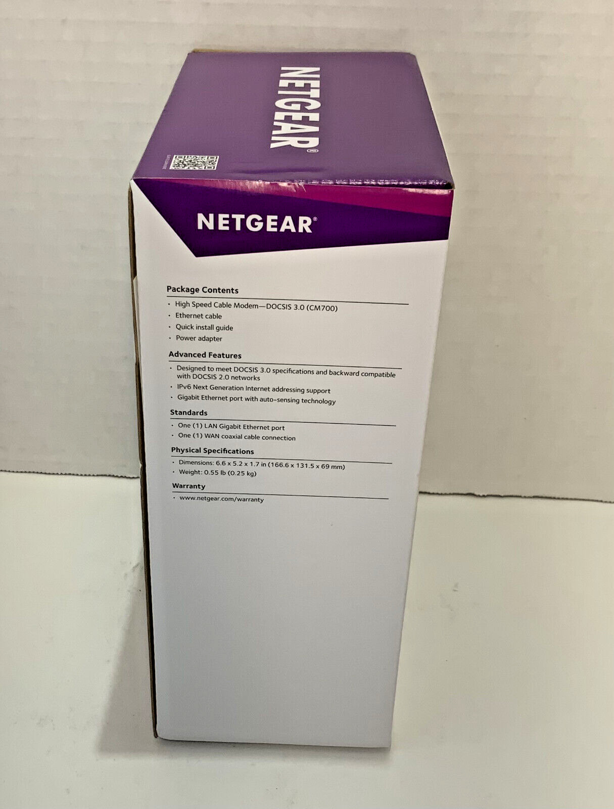 NETGWAR CM700 High Speed Cable Modem DOCSIS 3.0