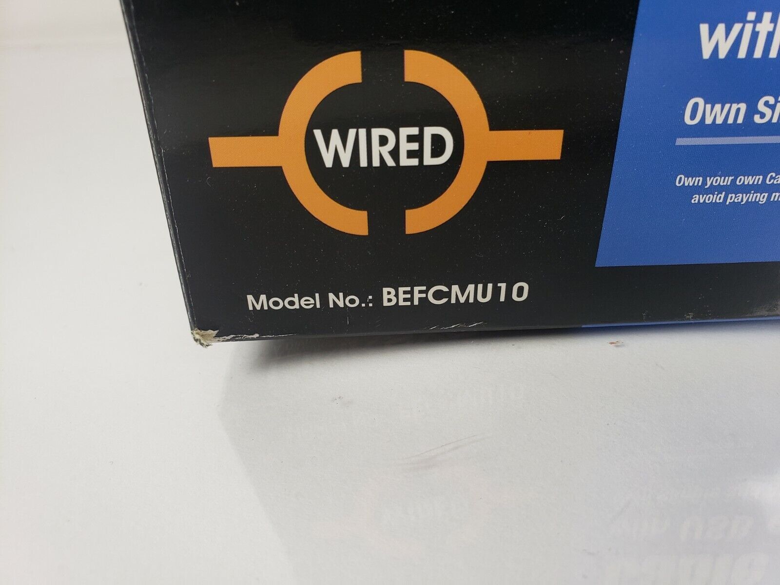 Linksys BEFCMU10 Ver.3 Cable Modem w/ USB & Ethernet Connections 42.88 Mbps
