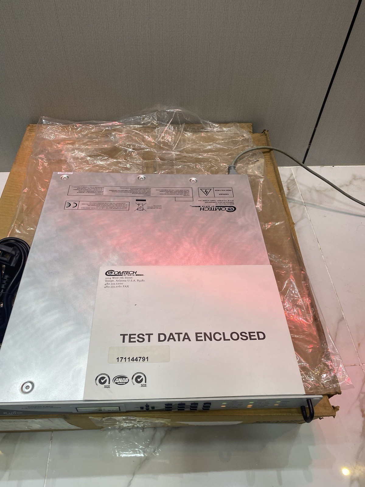 COMTECH EF DATA RADYNE DMD20 L-Band SATELLITE MODEM DMD20LBST0-227