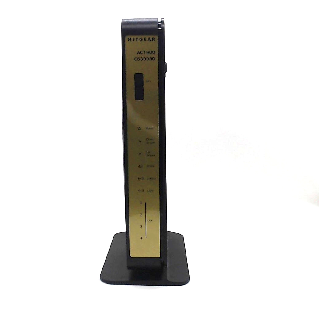 Lot of 25 – Netgear C6300BD AC1900 Cable Modem Routers – Gold & Black -Read Desc