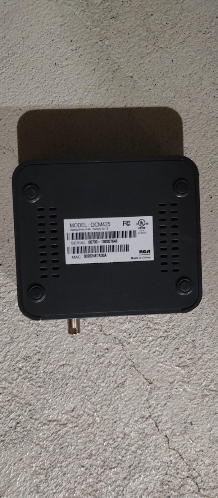RCA DCM425 Digital Broadband Cable Modem Tested