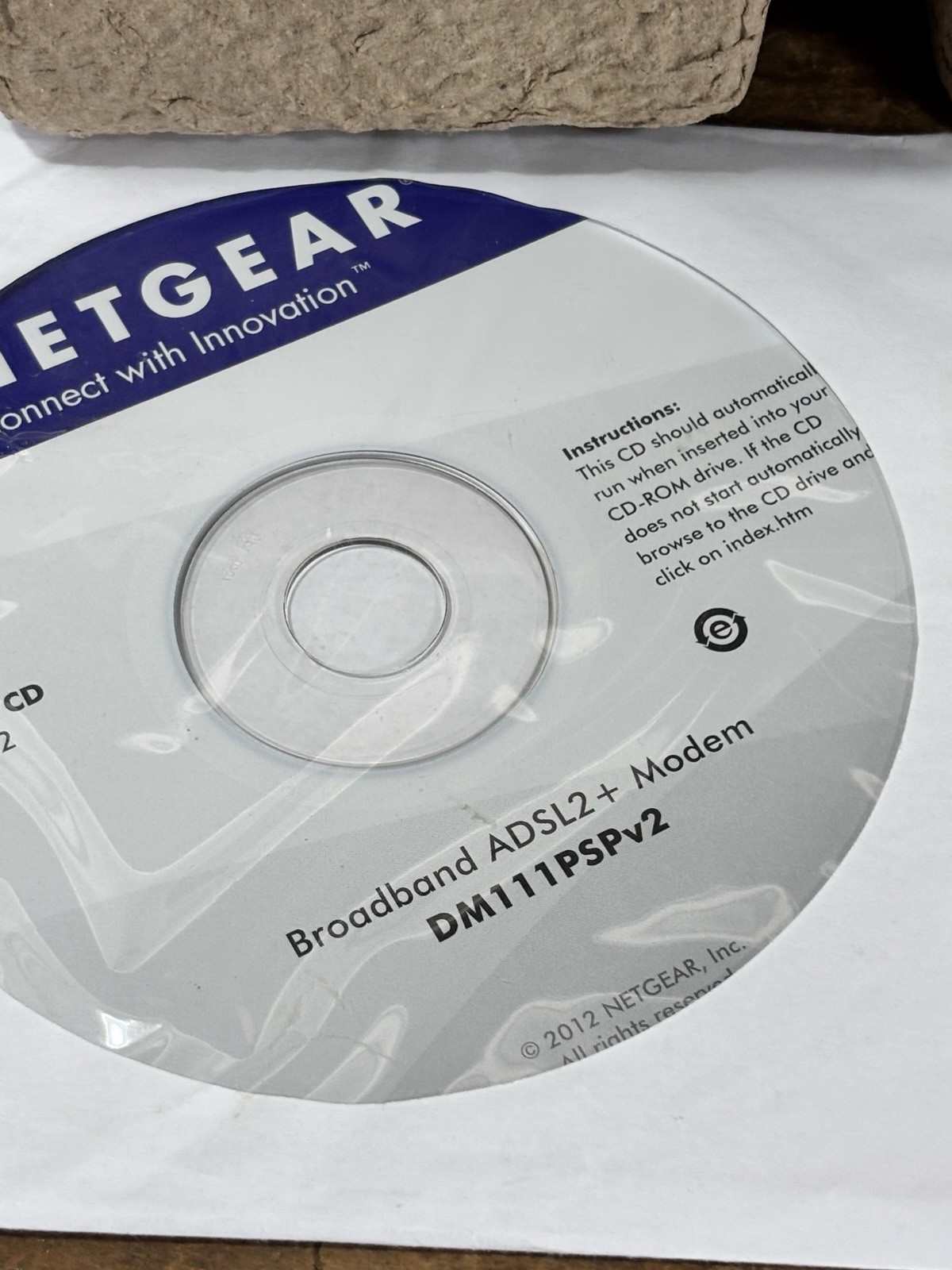 NETGEAR Broadband ADSL2+ Modem DM111PSP DSL Modem