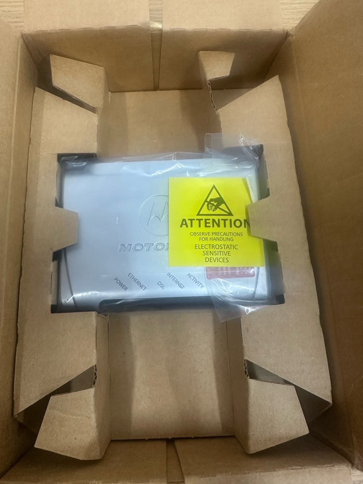 Motorola DSL Modem MSTATEA 2210 02 1022 ATT High Speed ethernet internet AT&T