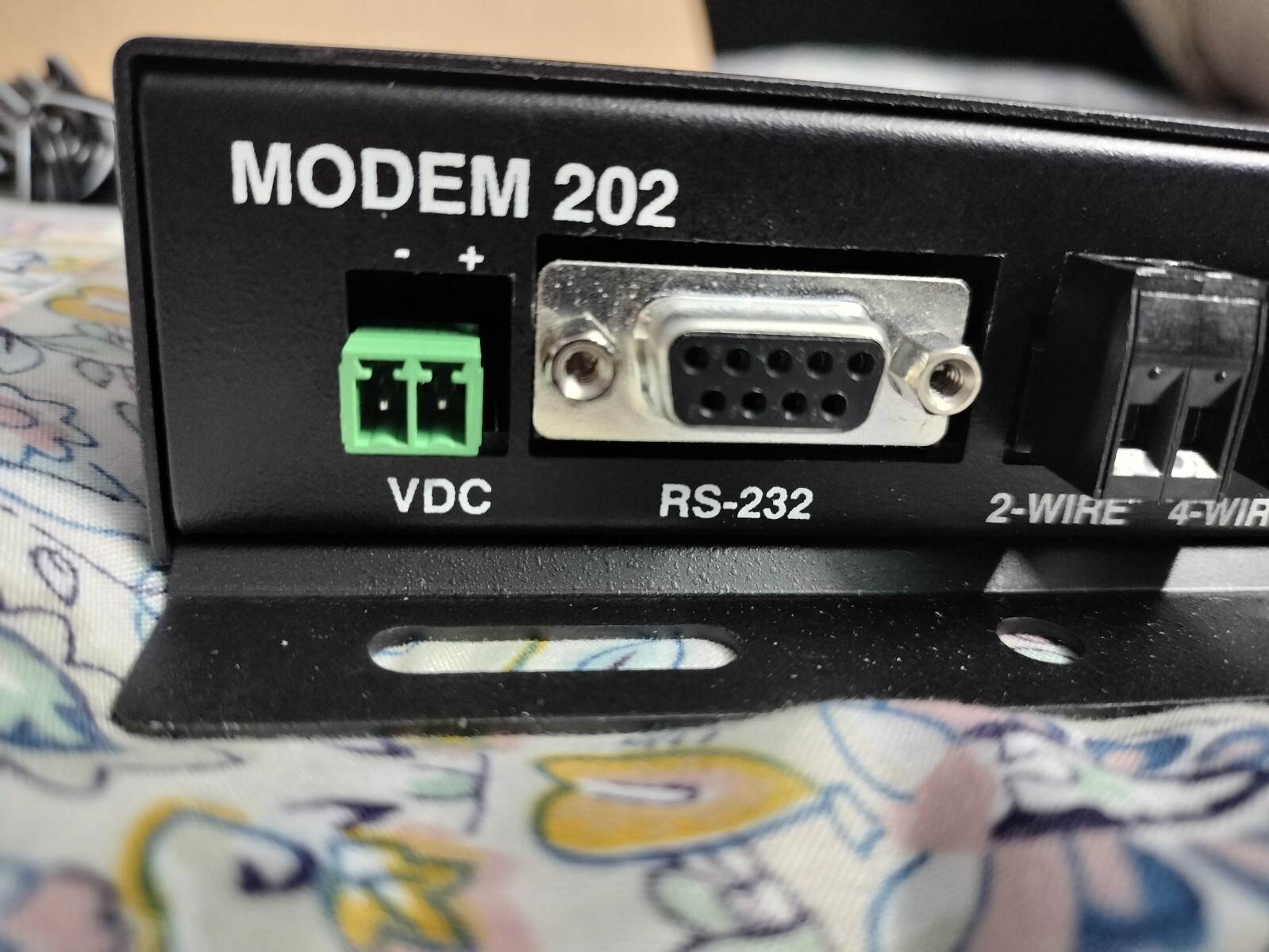 Black Box MD845A-R2: Analog Async Bell 202 Modem 202T Leased-Line AC Power: RARE