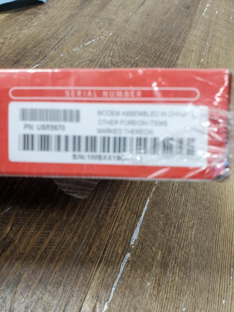 N91C ♻ 2x US ROBOTICS USR5670 EXTERNAL 56K V.92 V.90 ITU SERIAL DATA FAX MODEM ♻