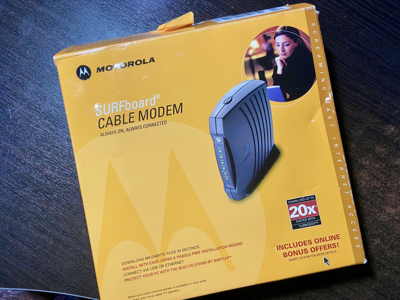 Motorola Cable Modem SURFboard SB5120 Mint