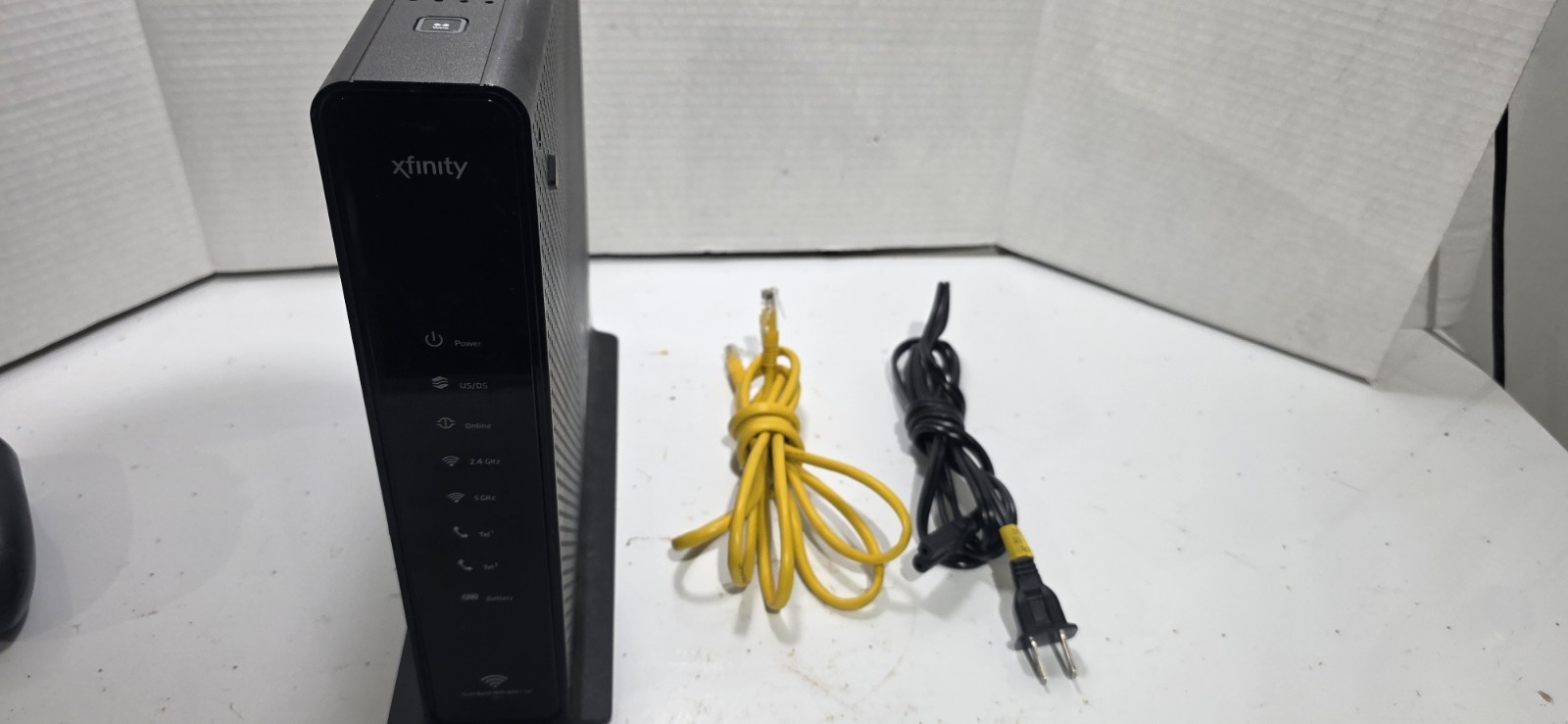 Arris Panoramic TG1682G XB3 Dual-Band WiFi Cable Modem Bundle Xfinity