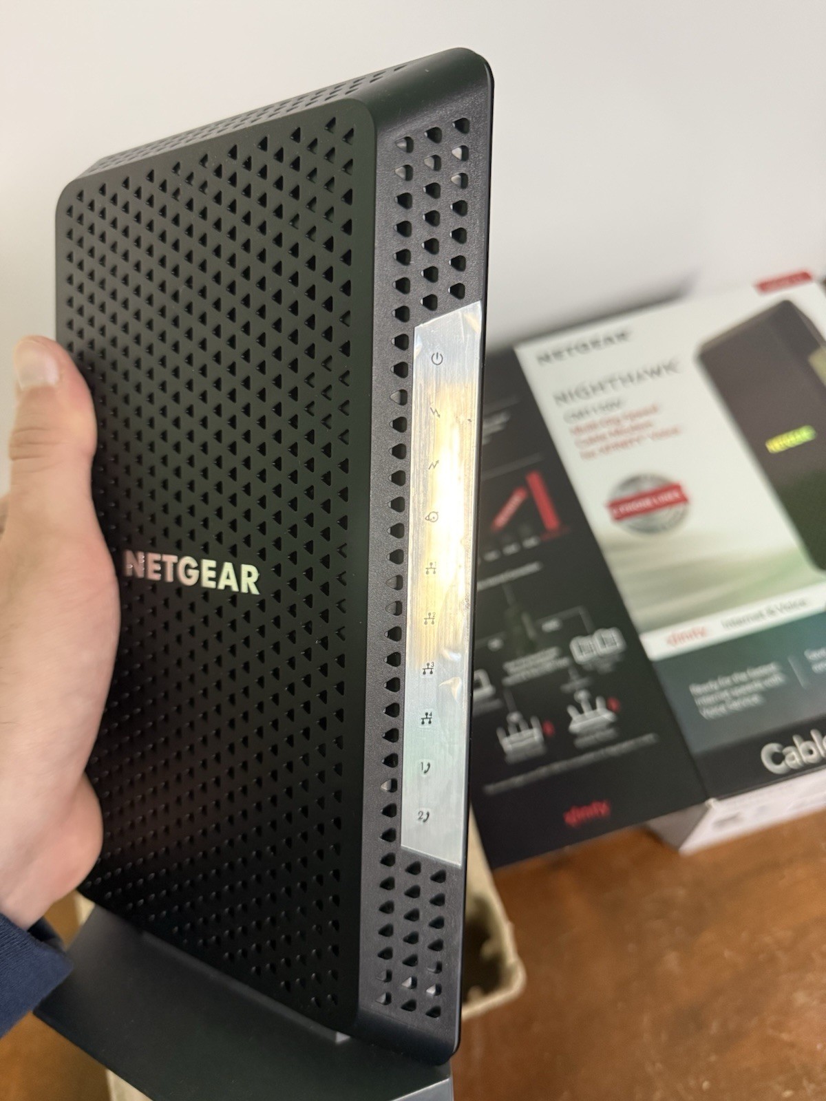 NETGEAR CM1150V Nighthawk Multi-Gig Speed Cable Modem for XFINITY Voice