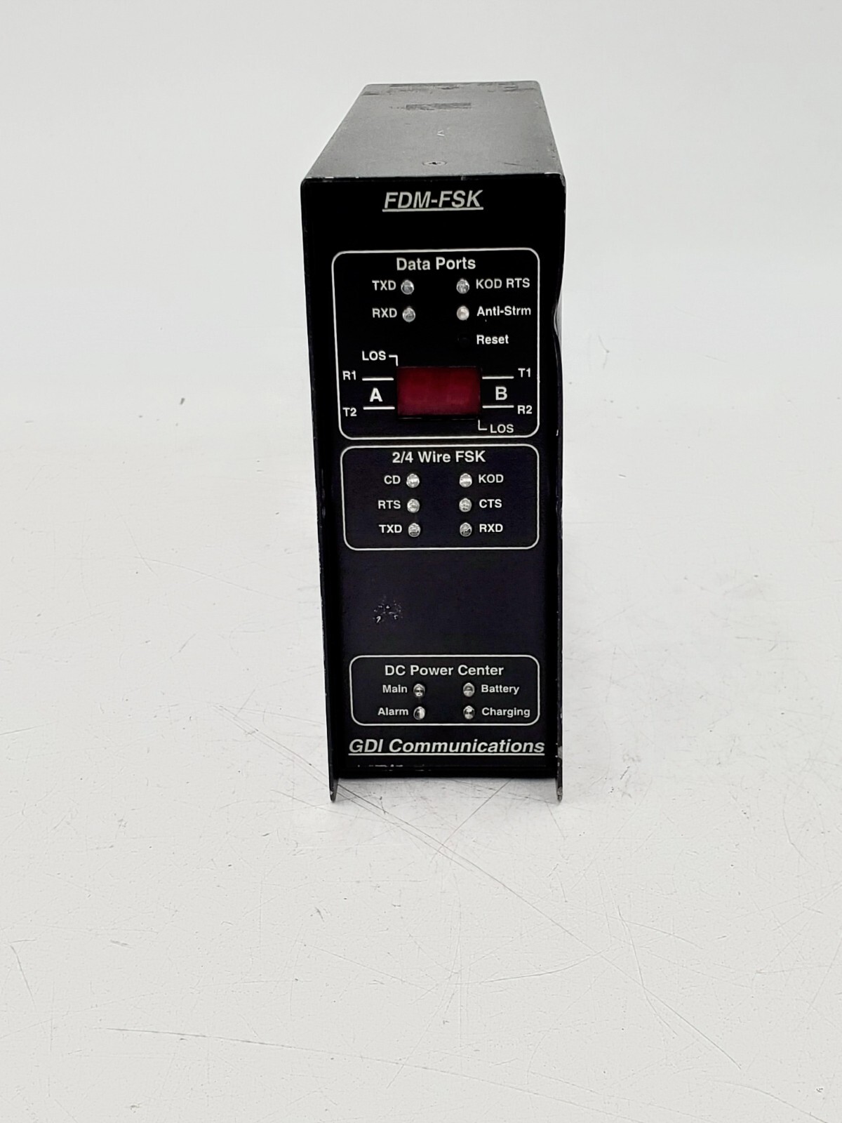 GDI Communications FDM-FSK Fiber Optic Modem 2/4 Wire