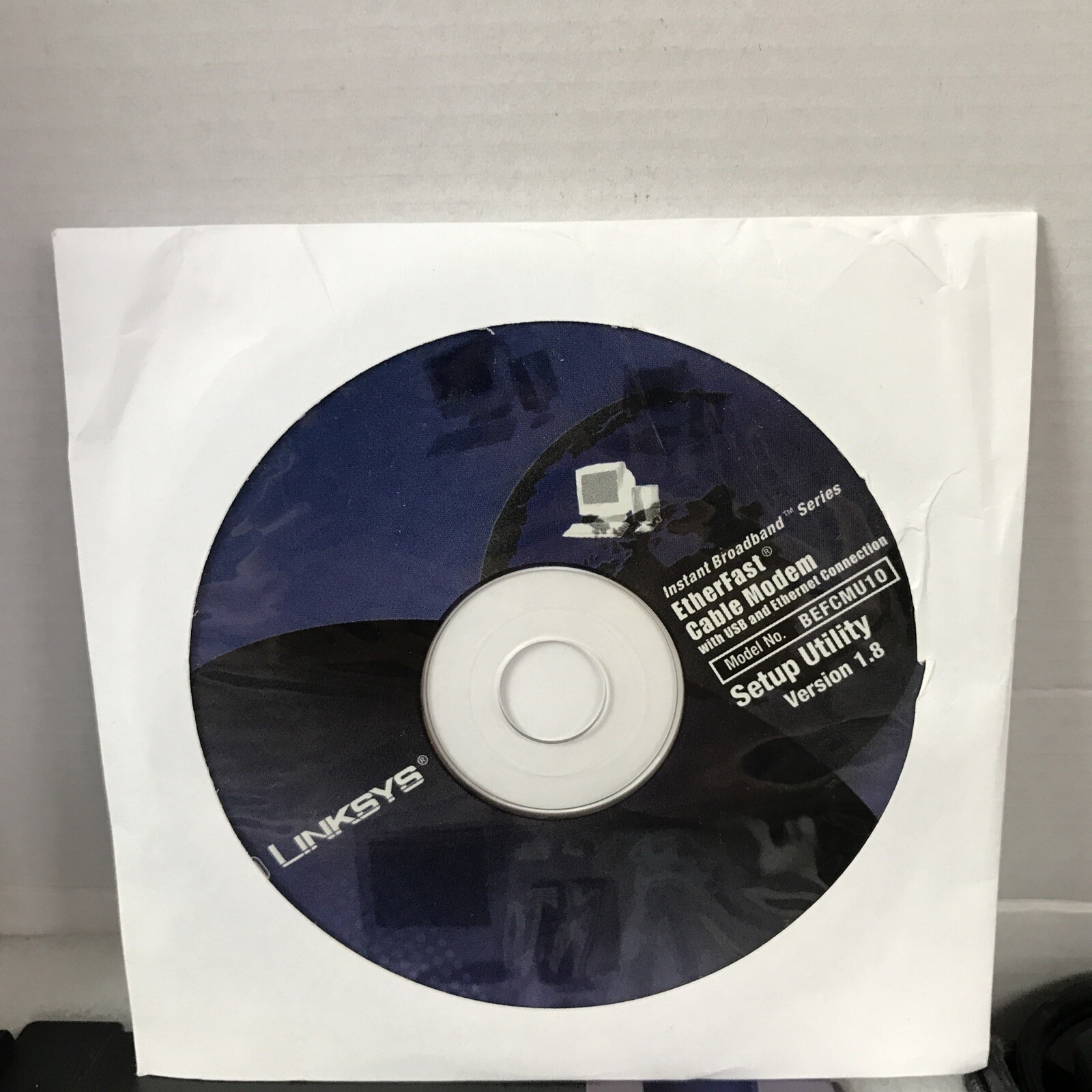 Linksys BEFCMU10 Cable Modem With USB & Ethernet Connections