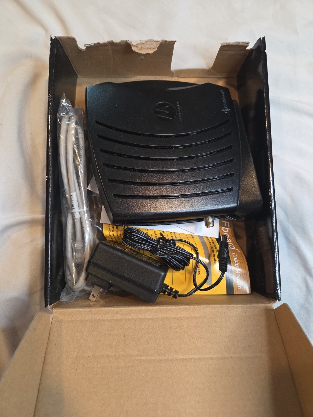 Motorola SB5101 DOCSIS 2.0 Cable Modem with Haxorware