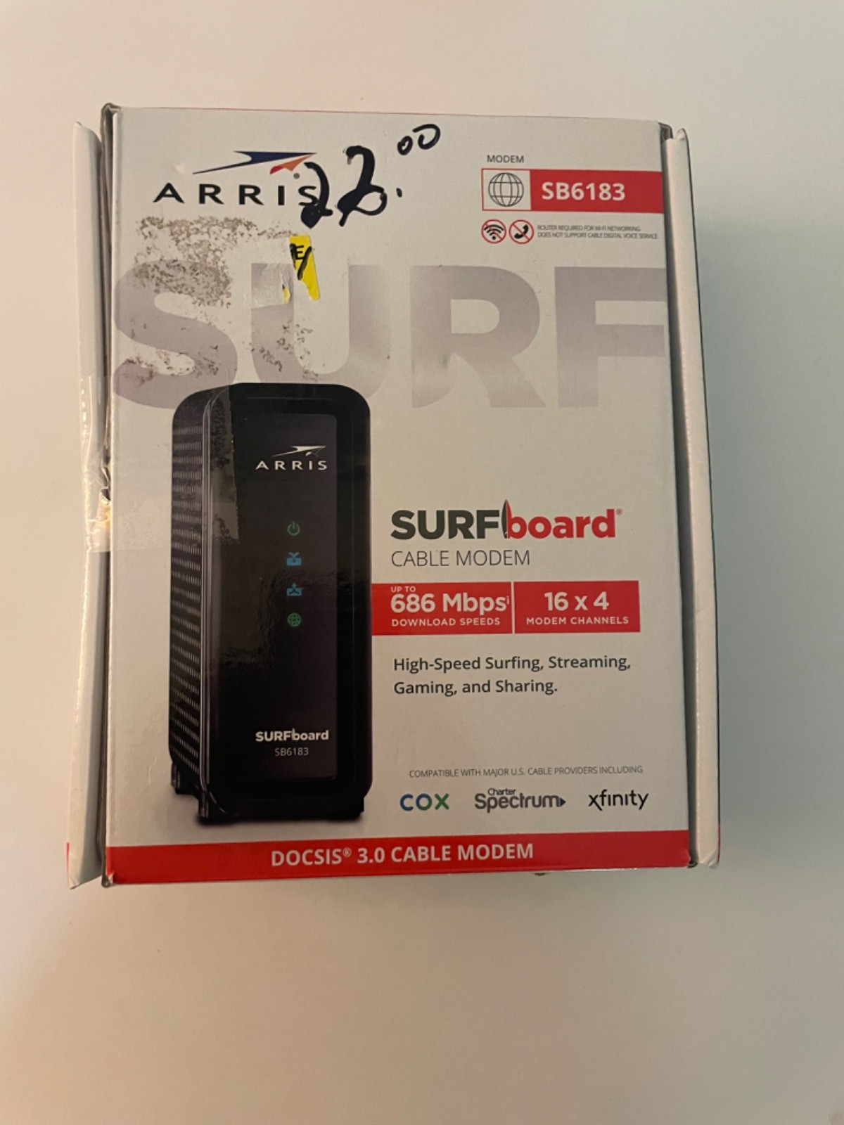 Arris Surfboard DOCSIS 3.0 Cable Modem SB6183
