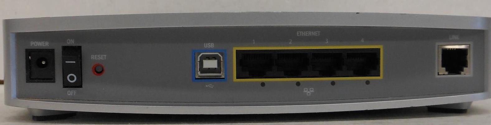 QWEST 2700HG-D DSL GATEWAY MODEM, 2-WIRE, WIRELESS ROUTER