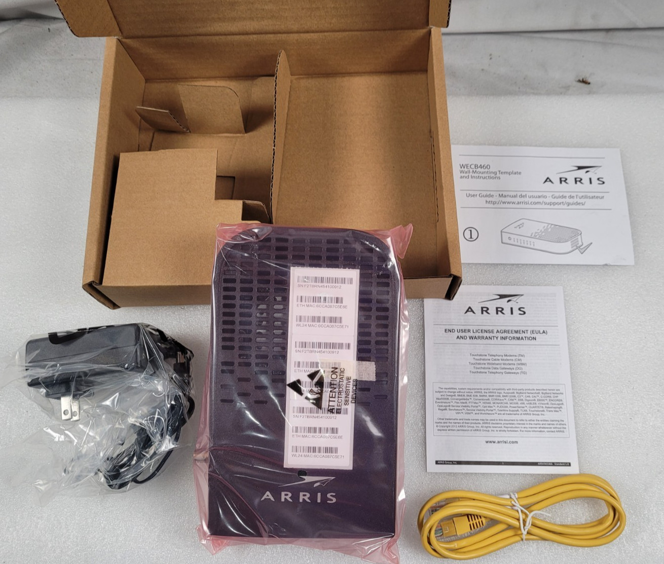 Arris WECB460 Touchstone Wi Fi MoCA Bridge Modem