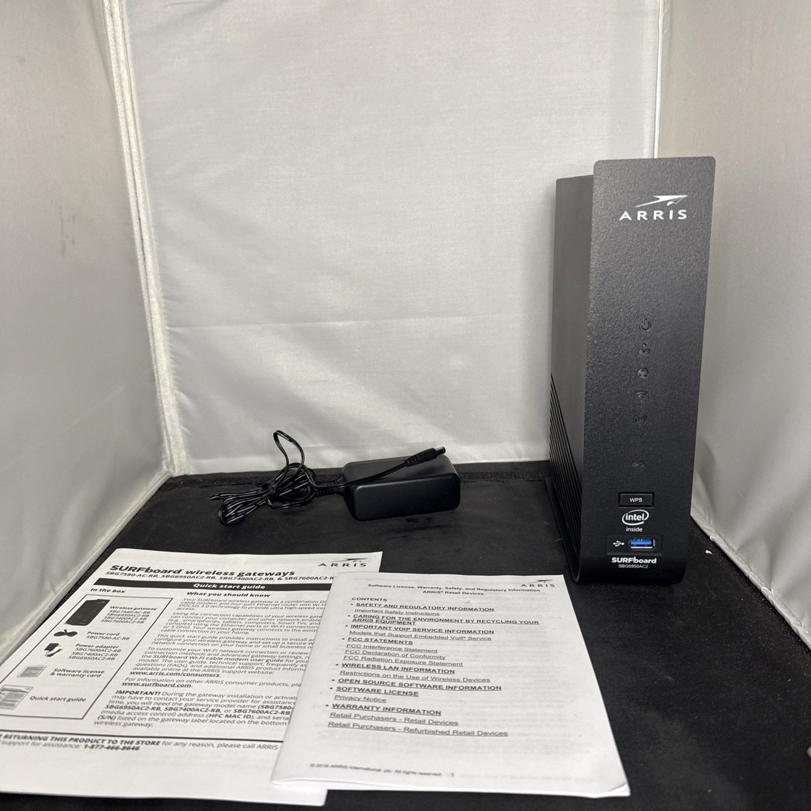 ARRIS Surfboard SBG6950AC2 DOCSIS 3.0 Cable Modem & AC1900 Wi-Fi Router