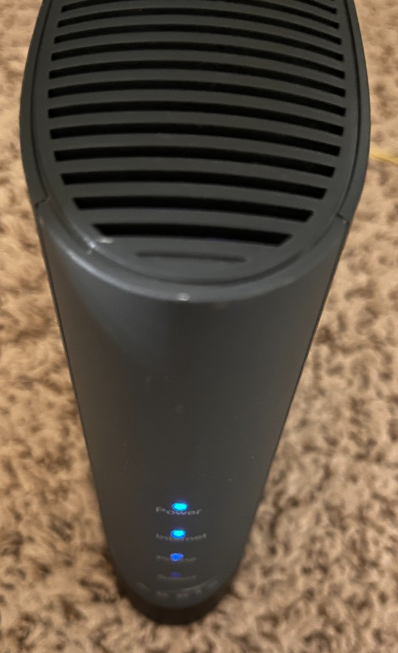 Arris TM9202 DOCSIS 3.1 Cable Modem for Cox (Go Beyond Fast – 2 Gig, VoIP)