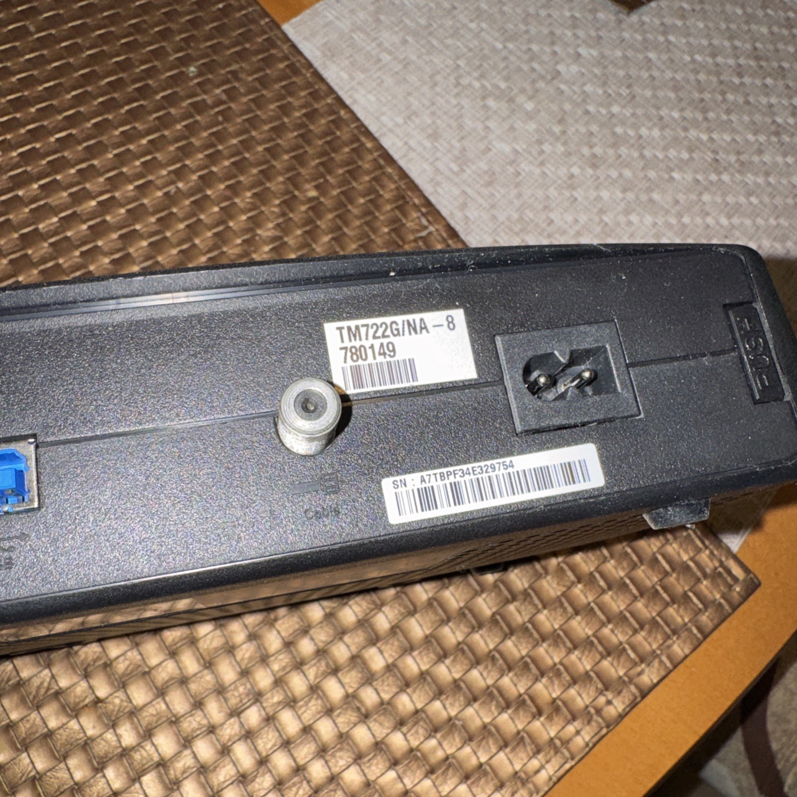ARRIS Tm722g Comcast Voice and Cable Modem (TM722G/CT), Battery, Power-Cord