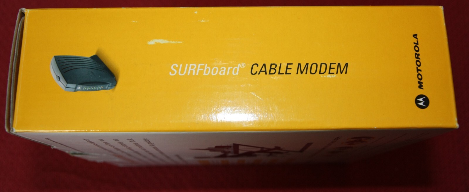 Motorola SURFboard SB5120 Cable Modem 505808-007-00 USB CIB – Bad Ethernet port