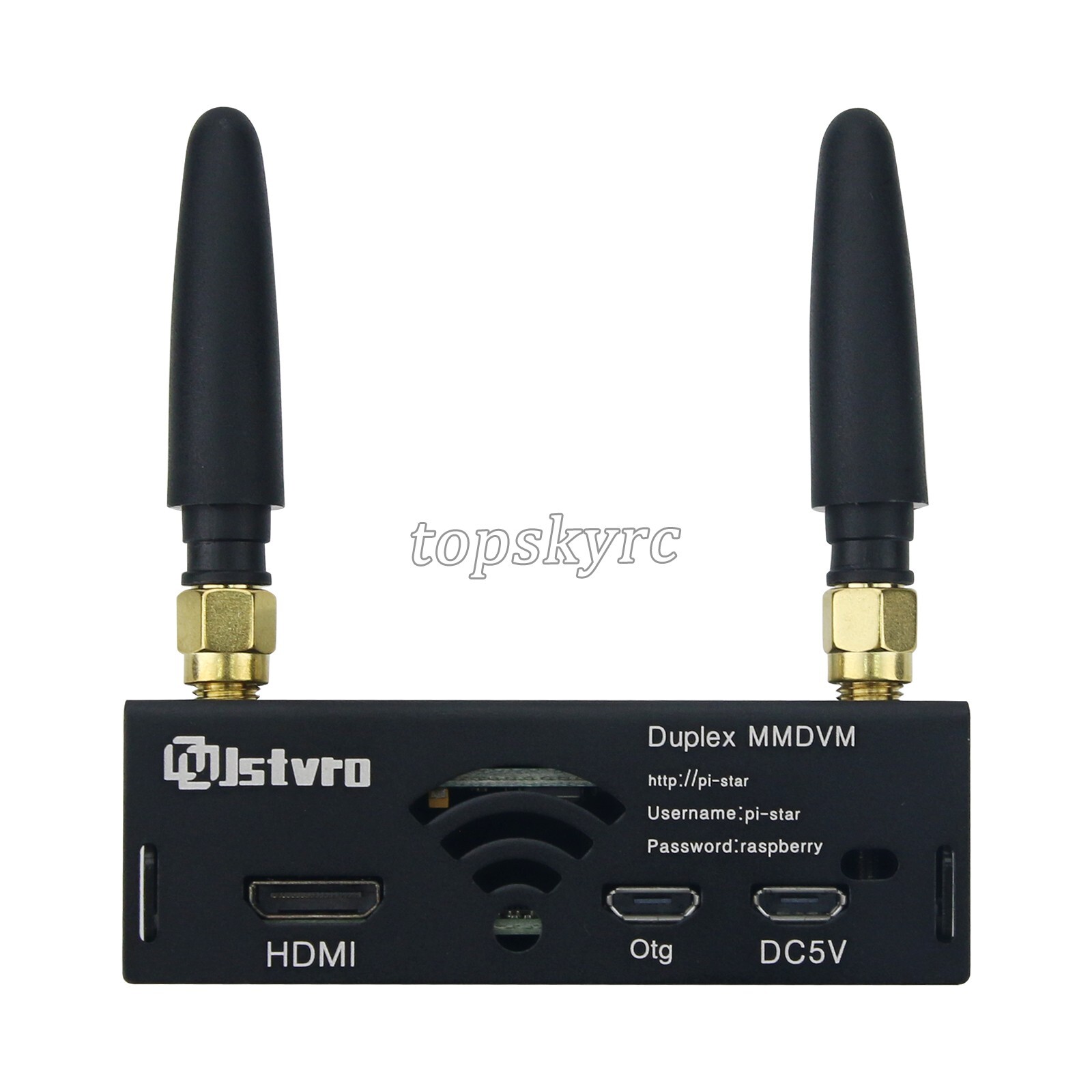 Duplex MMDVM Hotspot Station WiFi Digital Voice Modem P25 DMR w/ OLED Antenna tp