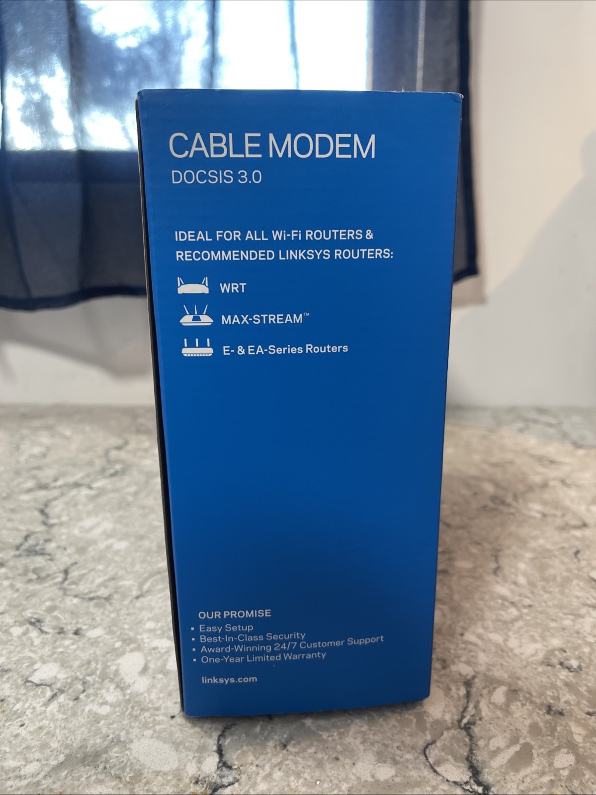 LINKSYS 16 x 4 Cable Modem | 16 x 4 Bonded Channels | DOCSIS 3.0 | CM3016