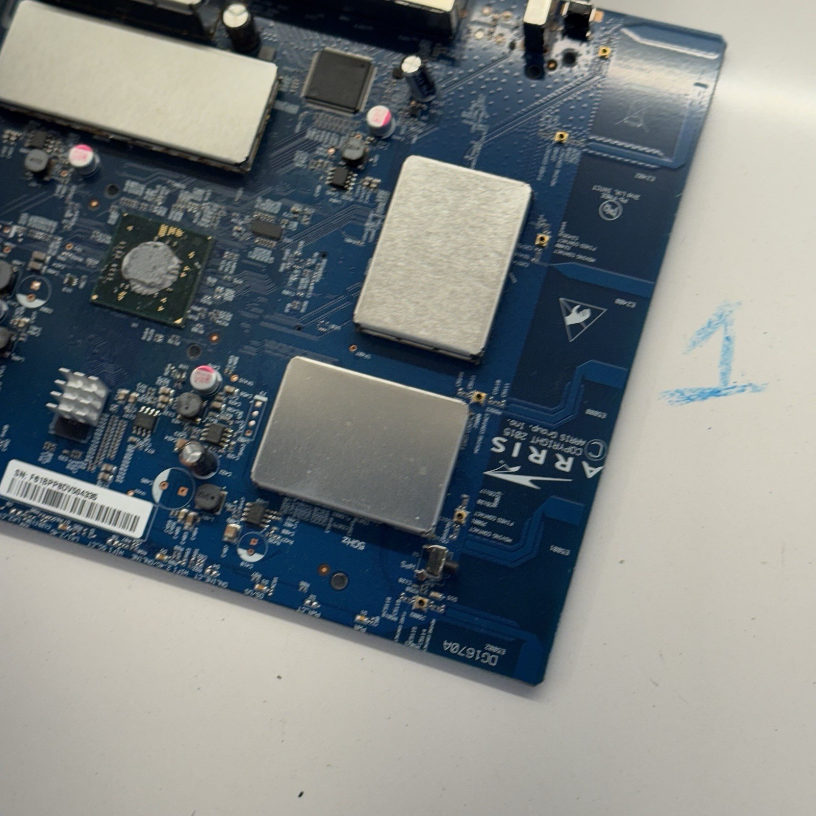 Arris TG1672G Control Board Only