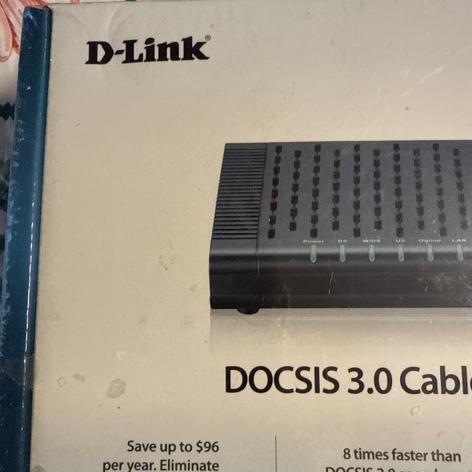 D-Link DCM-301 348.16 Mbps Cable Modem New Sealed