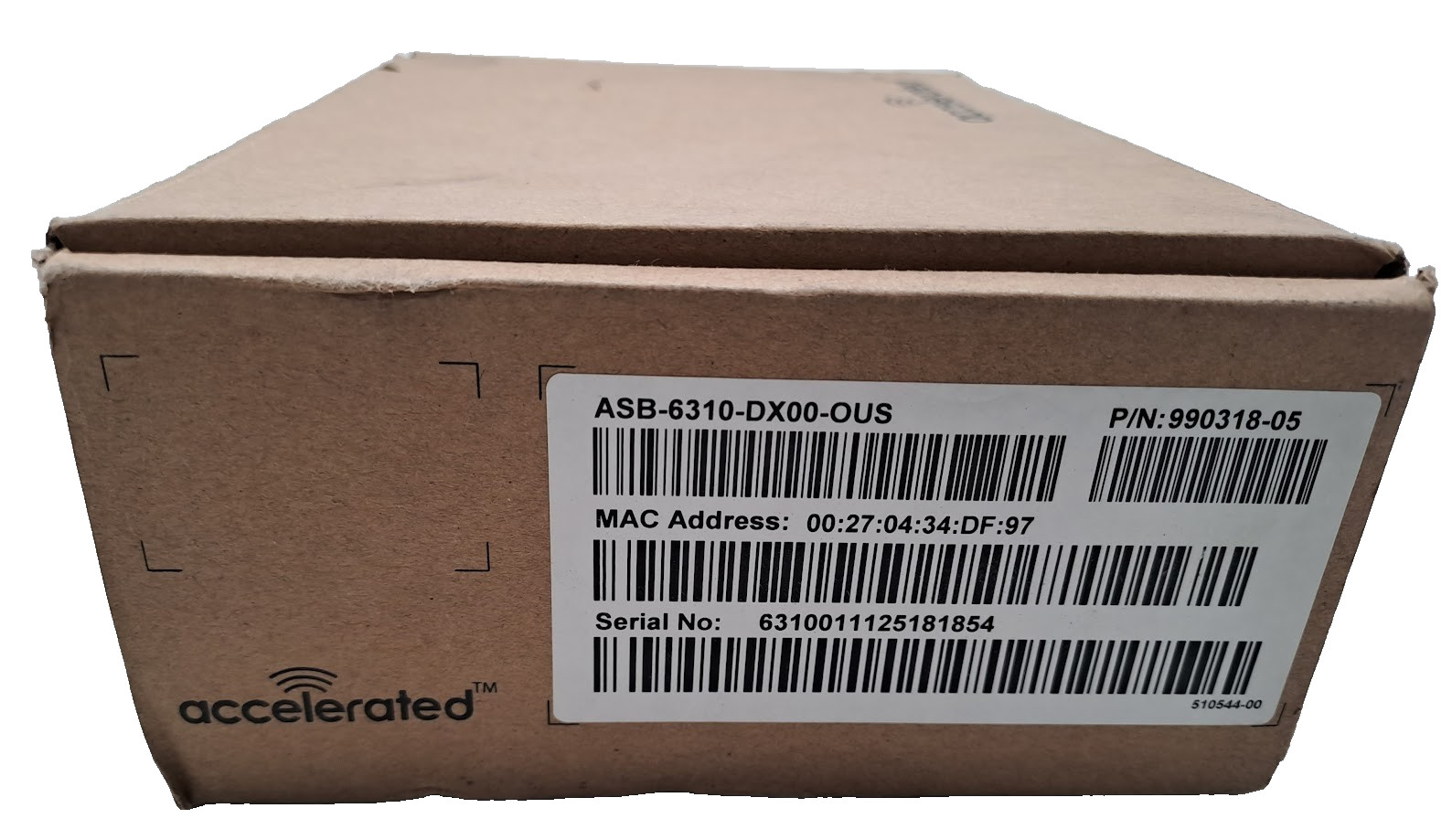 ACCELERATED CONCEPTS INC ROUTER 6310-DX 1002-CM MODEM IRG