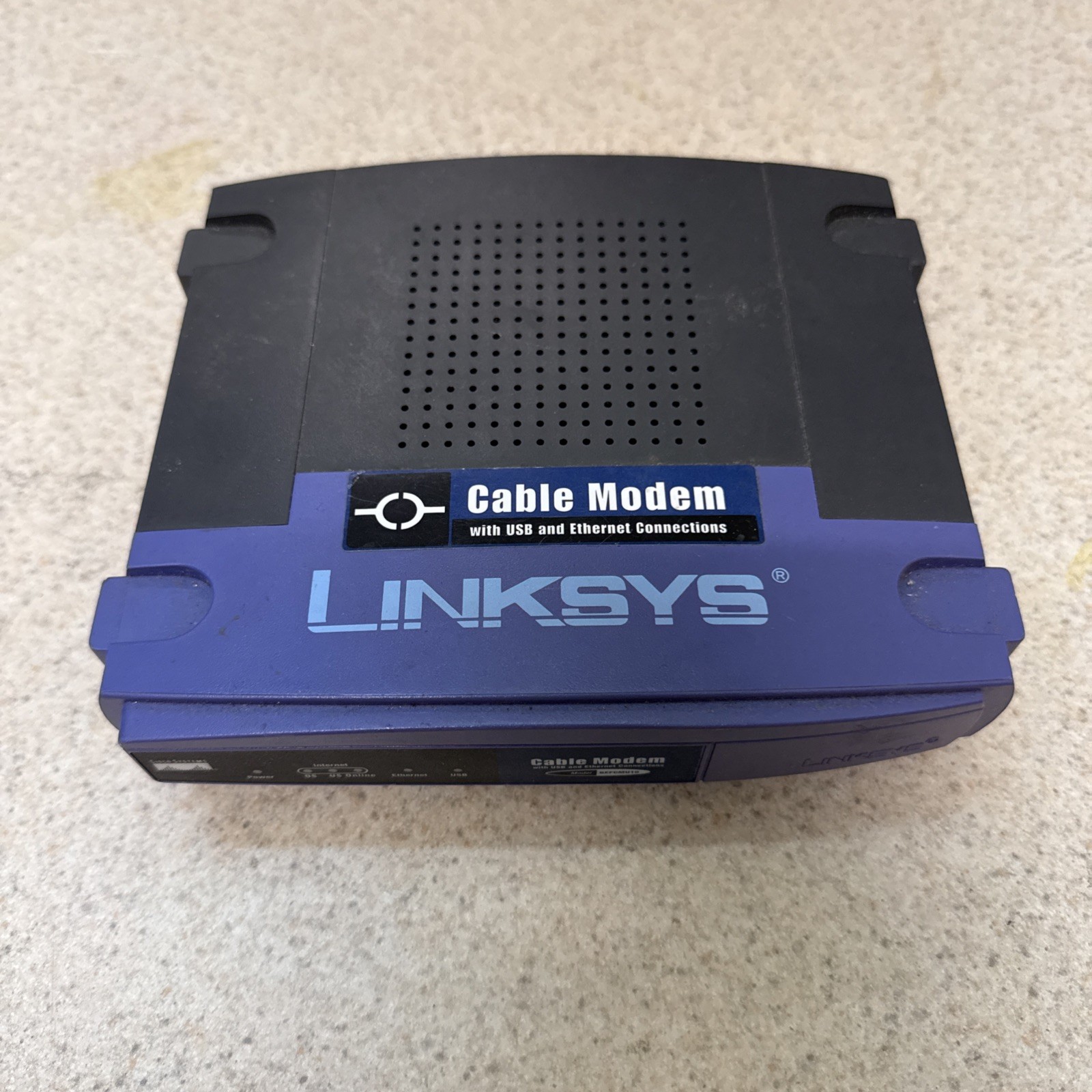 Linksys BEFCMU10 Cable Modem with Cable and USB and Ethernet Connection