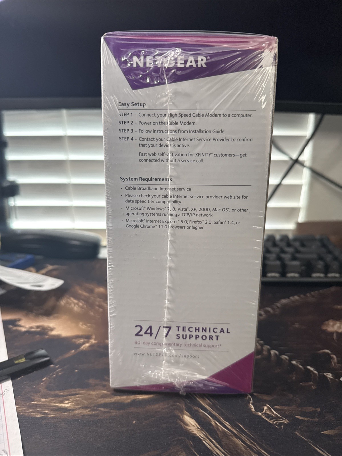 NETGEAR CM500-1AZNAS DOCSIS 3.0 Cable Modem