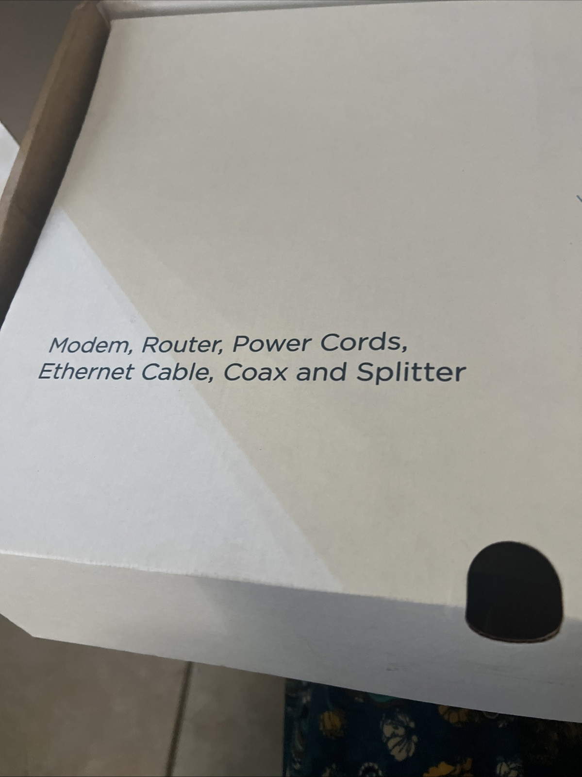 Self Install Kit. SAGEMCOM Router & ARRIS Voice Cable Modem NEW