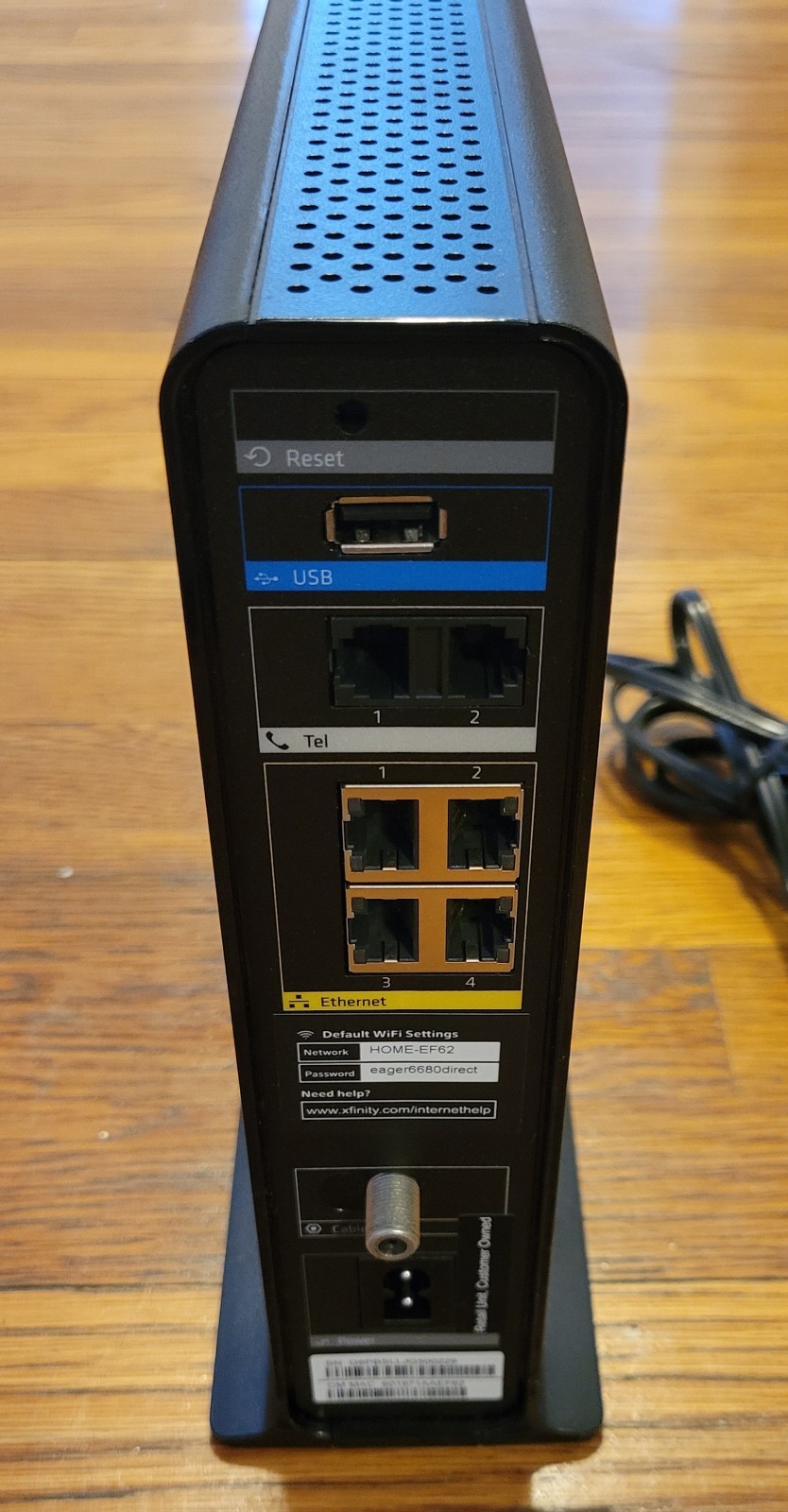 ARRIS Surfboard TG862G/CT Cable Modem Gateway Comcast Xfinity – Good Condition