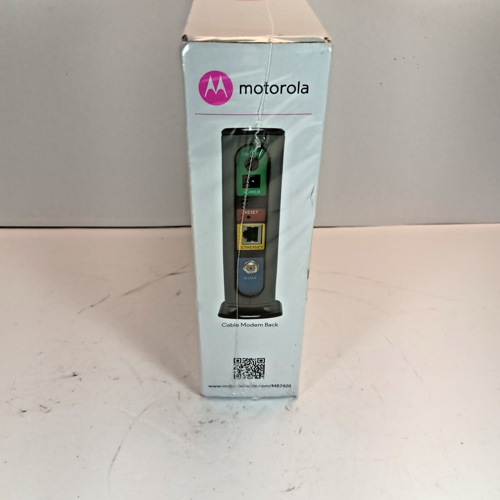 MOTOROLA 16×4 Cable Modem MB7420 / 686 Mbps DOCSIS 3.0 – Brand New Factory Seal